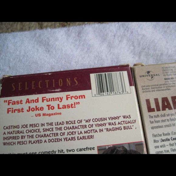 My Cousin Vinny Pesci Liar Liar Carrey Class Action VHS Cassette Tape Bundle $3 - Picture 3 of 6